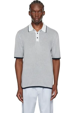 RAG&BONE Blue Harvey Polo