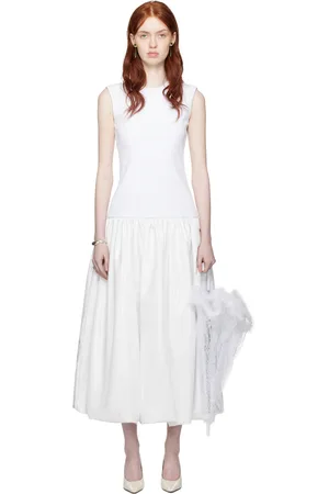 Nicklas Skovgaard SSENSE Exclusive White Audrey Maxi Dress