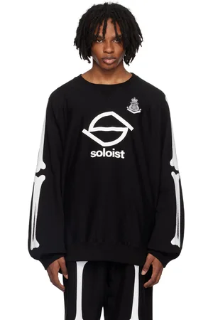 Takahiromiyashita The Soloist Black Bone Type02 Sweatshirt