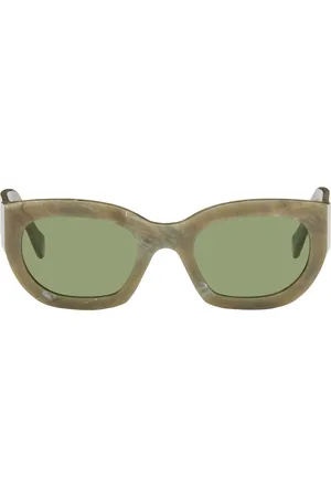 Retrosuperfuture Green Alva Sunglasses