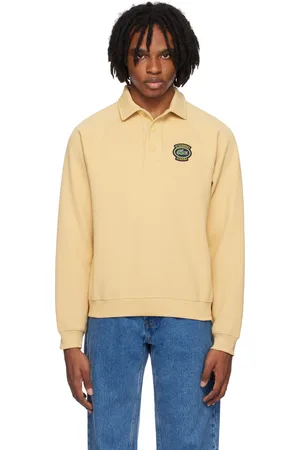Lacoste Beige Loose Fit Sweatshirt