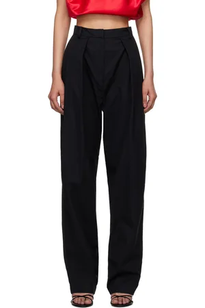 MAGDA BUTRYM Black Tapered Trousers