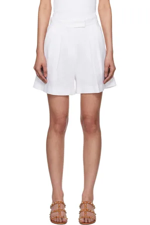 Max Mara White Jessica Shorts