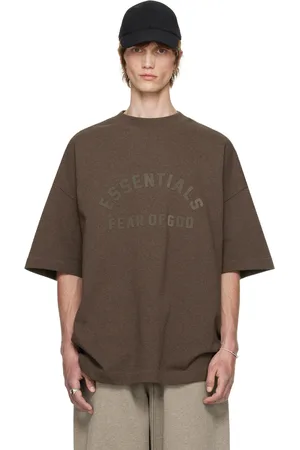 FEAR OF GOD Brown Bonded T-Shirt