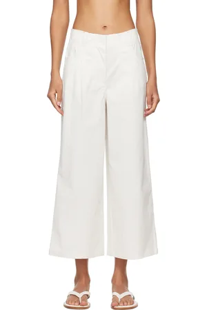Staud Off-White Luca Trousers