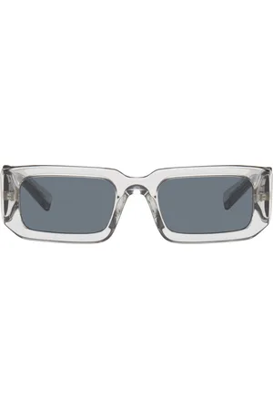 Prada Transparent Rectangular Sunglasses