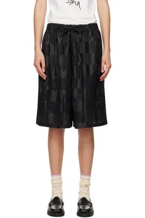 Pins & Needles Black Check Shorts