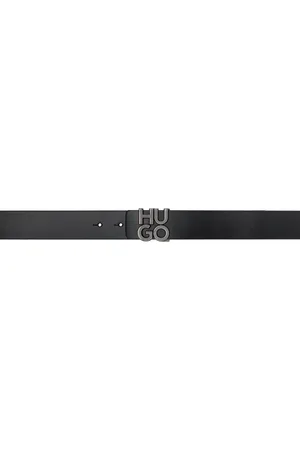 HUGO BOSS Black Leather Belt
