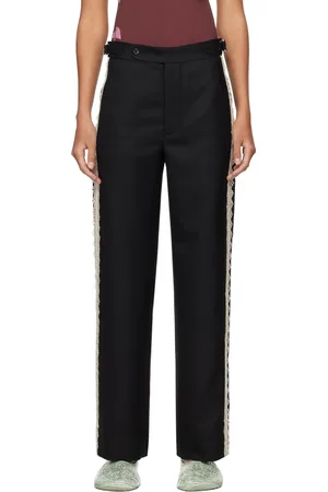 BODE Black Lacework Trousers