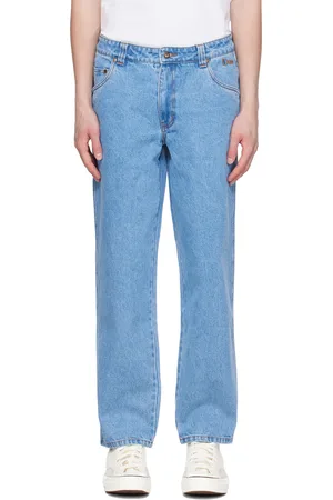DIME Blue Classic Relaxed Jeans