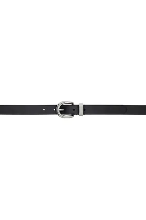 Sunflower Black Simple Belt