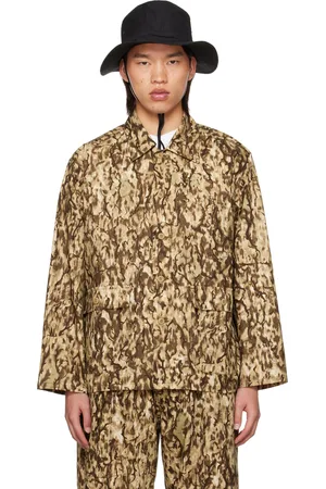 SOUTH2 WEST8 Beige Hunting Shirt