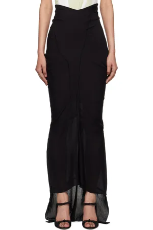 Talia Byre Draped Maxi Skirt