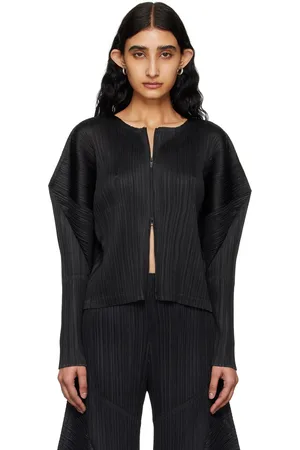 PLEATS PLEASE ISSEY MIYAKE Black Monthly Colors February Jacket