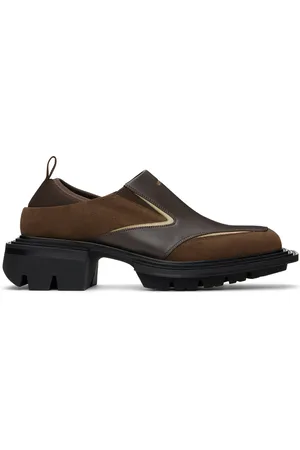 untitlab Brown Reel Sponge Loafers