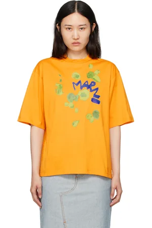 Marni Yellow Dripping Flower T-Shirt
