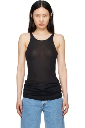 BITE Black Transparent Tank Top