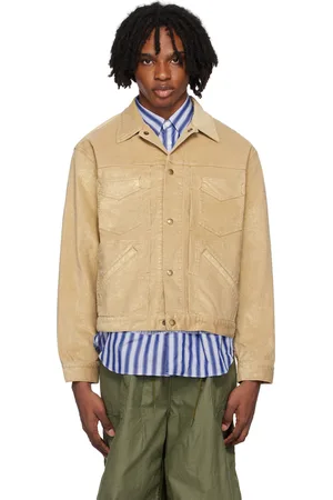 Pins & Needles Beige Penny Jean Jacket