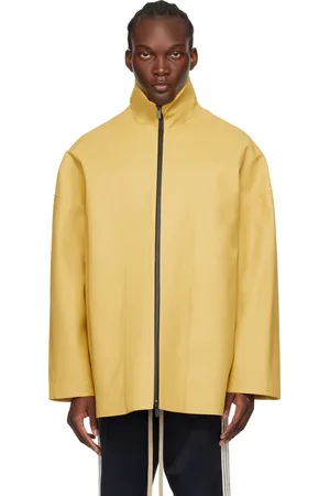 FEAR OF GOD Yellow Rubberized Jacket
