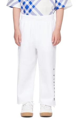Maison Margiela Kids White Printed Sweatpants
