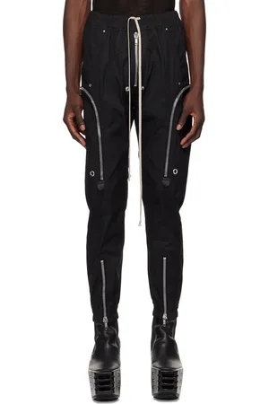 Rick Owens Black Porterville Bauhaus Cargo Pants