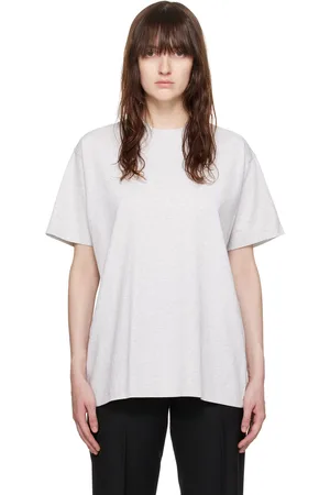 Totême Gray Straight T-Shirt