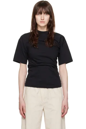 Totême Black Twisted T-Shirt