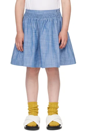 BONPOINT Kids Blue Froufrou Skirt