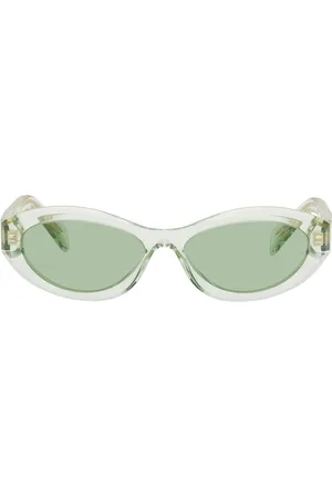 Prada Green Symbole Sunglasses