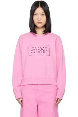 Maison Margiela Pink Printed Sweatshirt