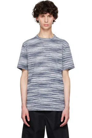 Missoni Navy Slub T-Shirt