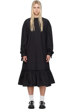 YMC Black Rushmore Midi Dress