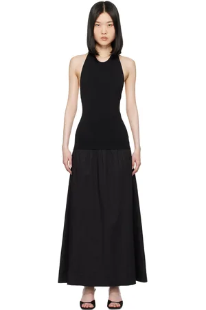 SIMON MILLER Black Junjo Maxi Dress