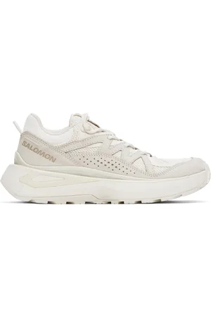 Salomon Off-White & Beige Odyssey ELMT Low Sneakers