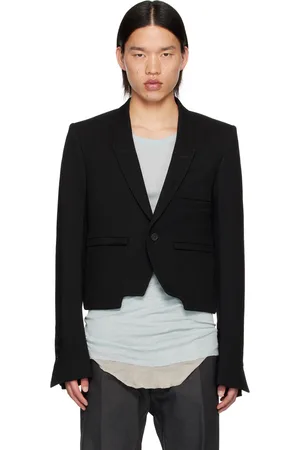 Rick Owens Black Porterville Alice Blazer