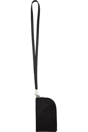 Rick Owens Black Lido Neck Wallet
