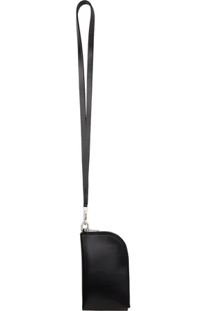 Rick Owens Black Lido Neck Wallet