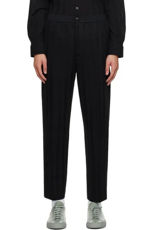 Missoni Black Classic Zig-Zag Trousers