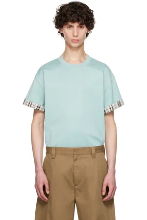 Bottega Veneta Blue Double Layer T-Shirt