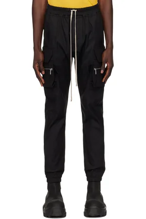 Rick Owens Black Porterville Mastodon Cargo Pants