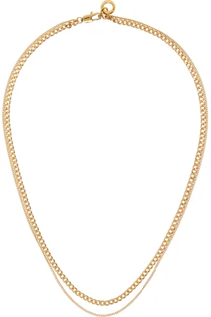A.P.C. Gold Minimal Necklace