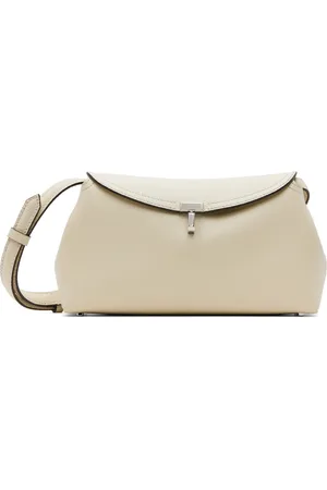 Totême Off-White T-Lock Clutch