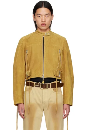 Eytys Yellow Uma Suede Jacket