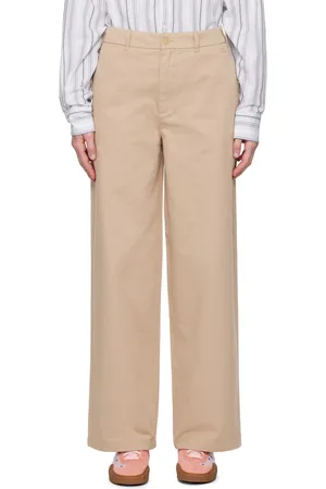 Acne Studios Beige Signature Pablo Trousers