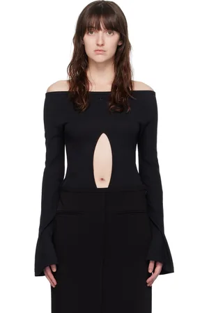 Courrèges Black Drop Bodysuit