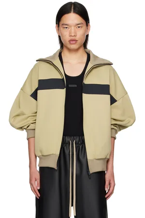 FEAR OF GOD Beige Stripe Track Jacket