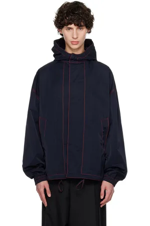 Bottega Veneta Navy Tech Jacket