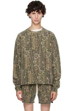 JOHN ELLIOTT Khaki Skeptic Sweatshirt