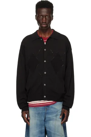 UNIFORM Argyle Cardigan