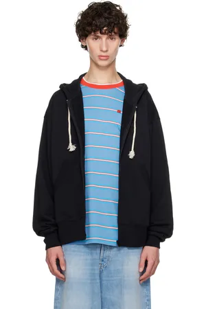 Acne Studios Black Zip Hoodie